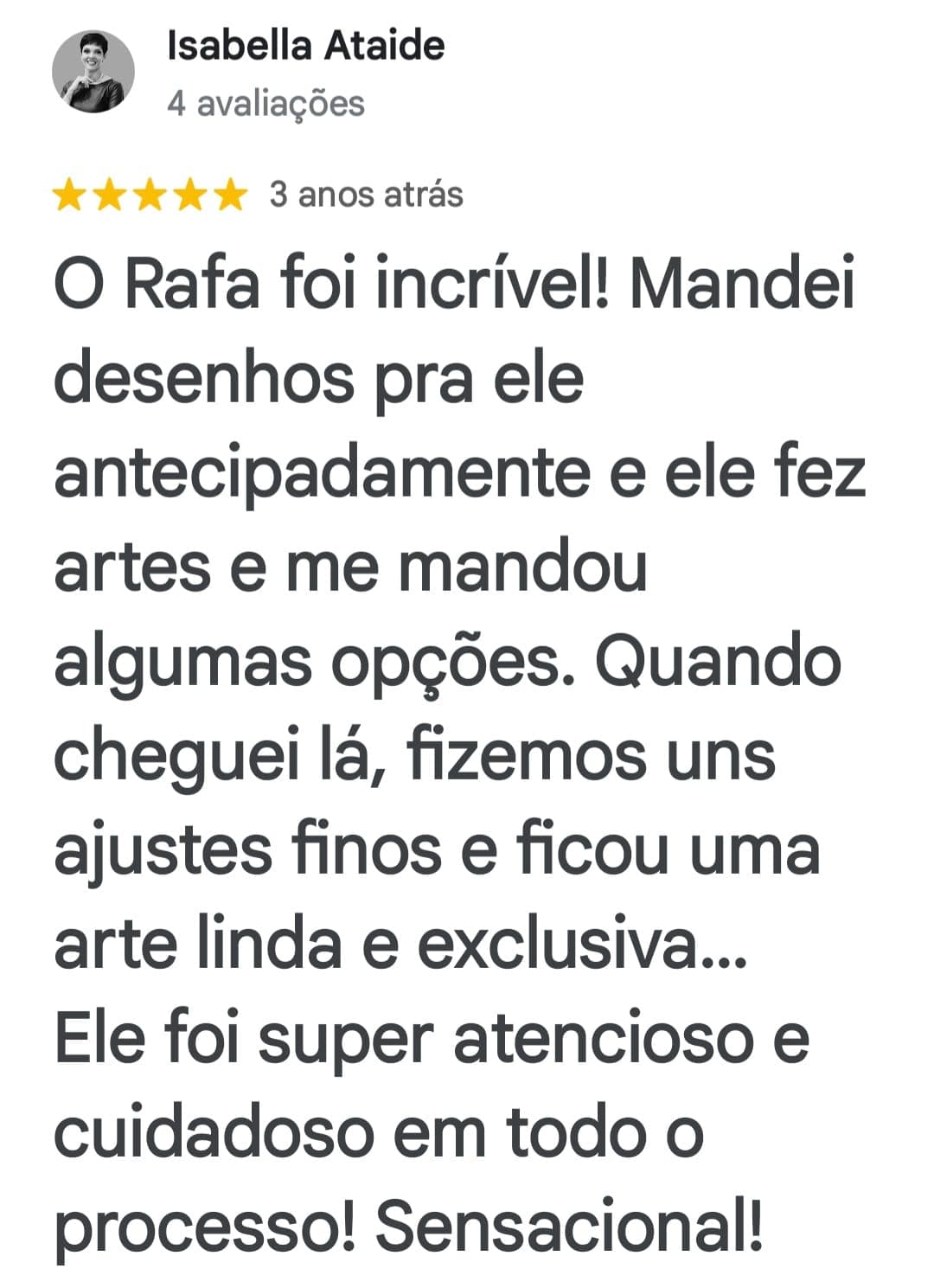 Depoimento cliente 7